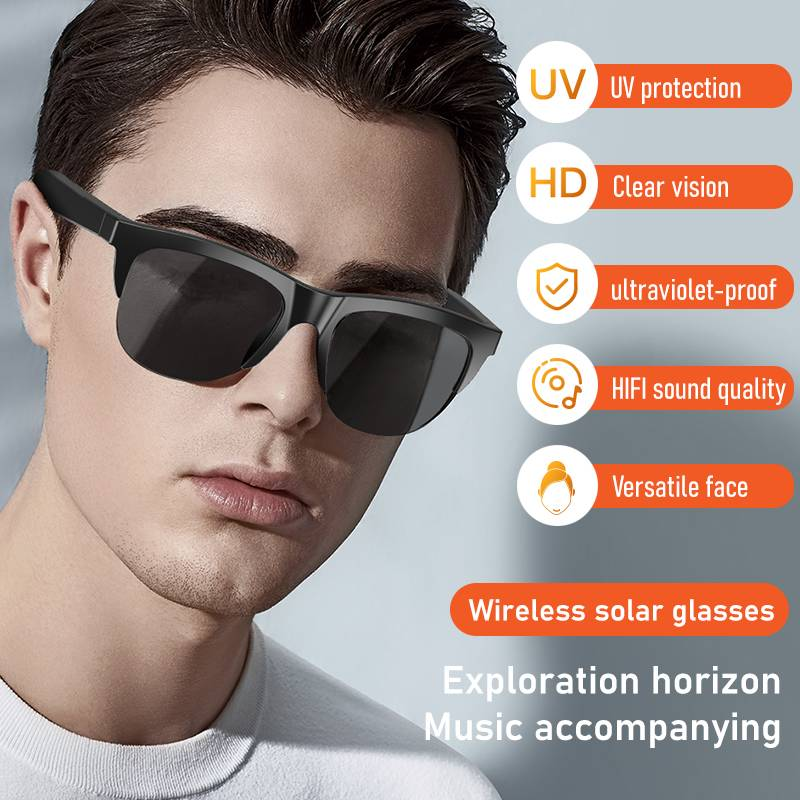 F06 Bluetooth Stereoscopic Smart Goggles Driving With Built-in Speakers - Ideal For Sports & Outdoor Activities_voghion.com