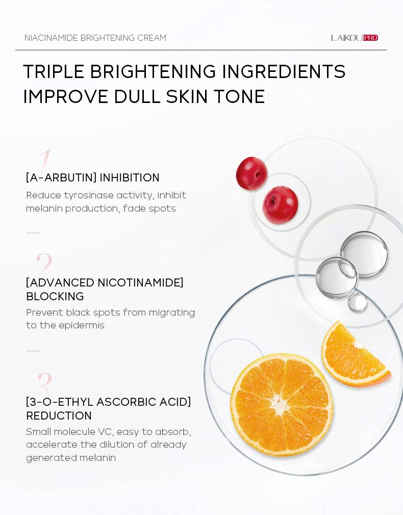 LAIKOU PRO Niacinamide Moisturizing Cream, 30g, Hydrating And Moisturizing Skincare Product._voghion.com