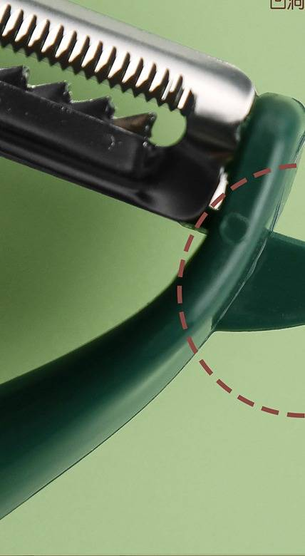 New Innovative Kitchen Gadgets Two Piece Set Vegetable And Fruit Peeler Simple And Compact Portable Peeling Knife_voghion.com