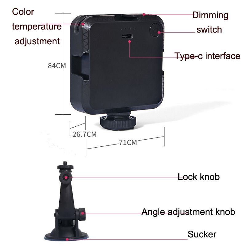 Video Conference Fill Light Mobile Phone Camera Universal Computer Live Photography Light_voghion.com