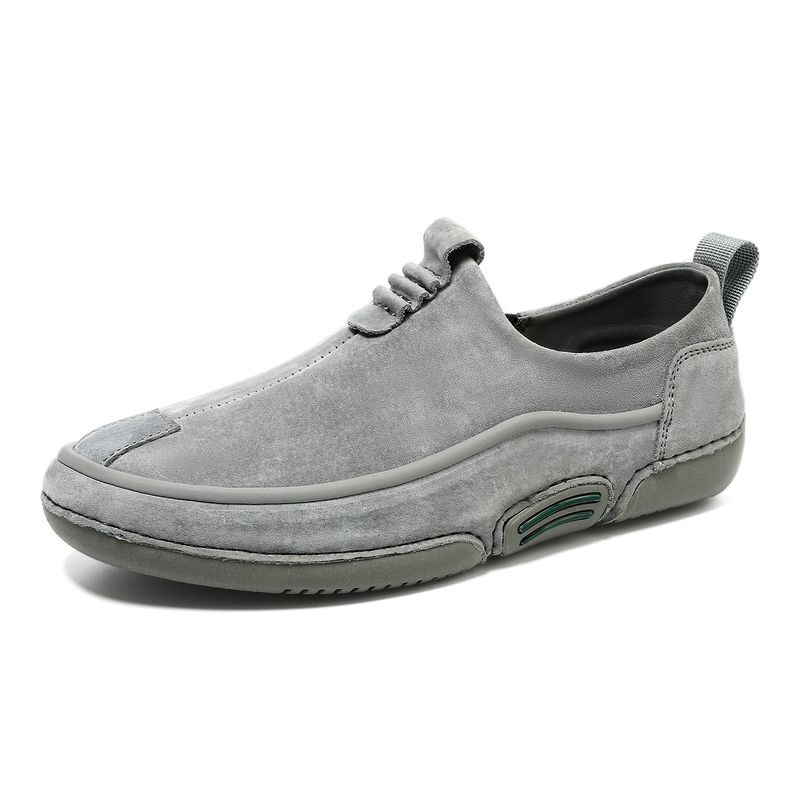 Erste Schicht Leder Herrenschuhe Low-Top Herren Freizeitschuhe Martin Schuhe Herrenschuhe Große Schuhe_voghion.com