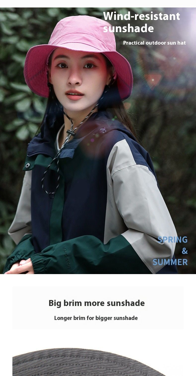 Outdoor werkkleding waterdicht zomer dun gedeelte snel drogend kan worden opgeborgen tas tas schaduw bergbeklimmers hoed_voghion.com