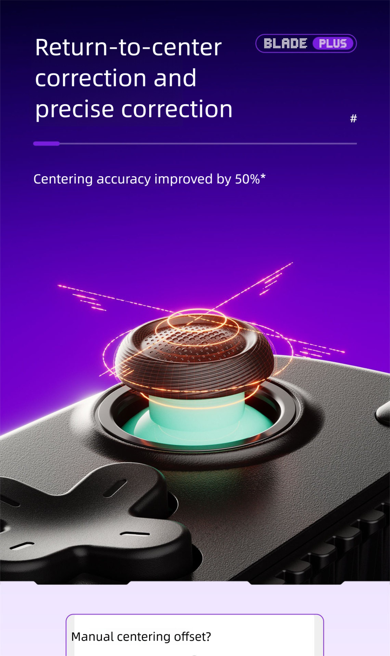 Leadjoy Dynamic Fingertip Wind Blade Plus Stretch Game Controller Switch 2 Bluetooth Streaming PC Computer Android_voghion.com