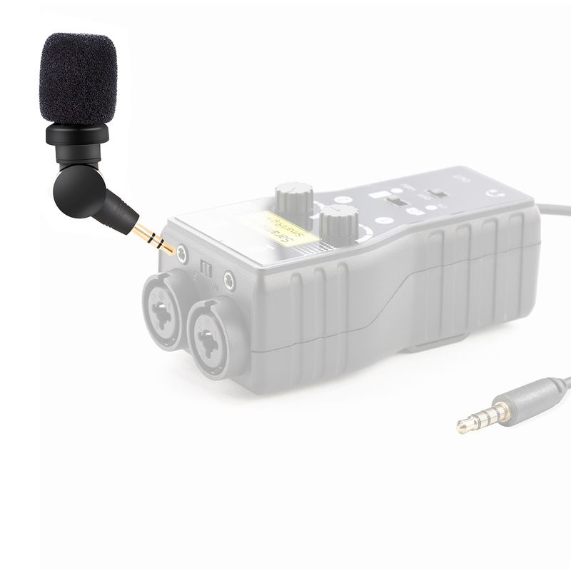 Saramonic SR-XM1 3.5mm TRS Plug and Play Microphone for DSLR Cameras Camcorders Audio Mixer Recorder Zoom Live Streaming_voghion.com