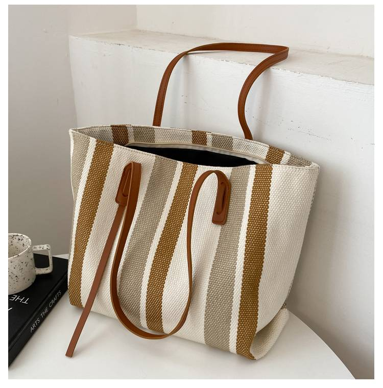 Borsa a tracolla casual da donna in tela, borsa a tracolla di lusso con ricamo a forma di sole_voghion.com