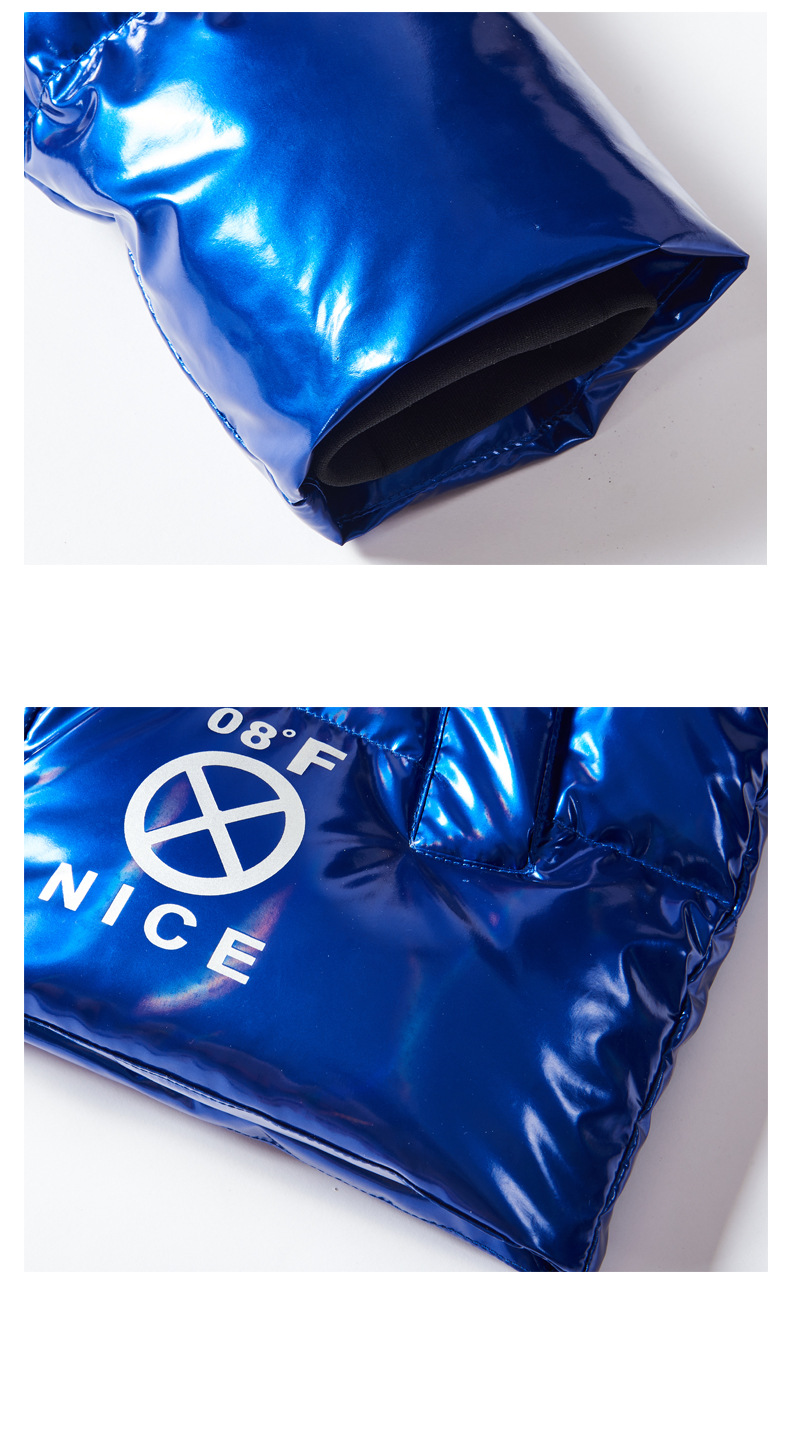 Kids' Clothing winter new style children's white duck down thick warm middle and large children's stylish washable hooded jacket trendy_voghion.com