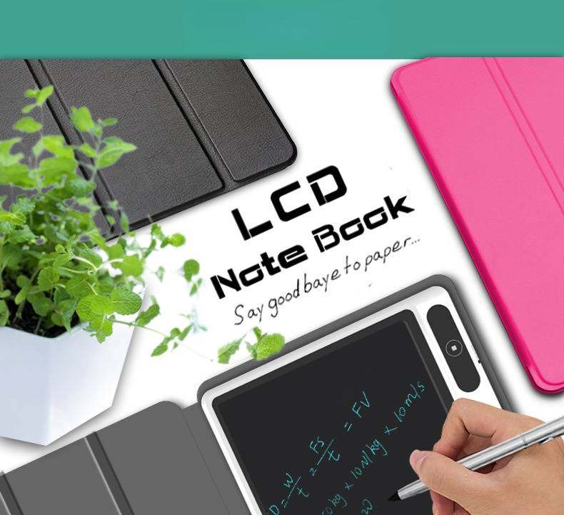 Tavoletta LCD da scrittura da 10,1 pollici con energia solare, lavagna intelligente per scarabocchi, blocco note digitale riutilizzabile per ufficio, scuola e disegno per bambini_voghion.com