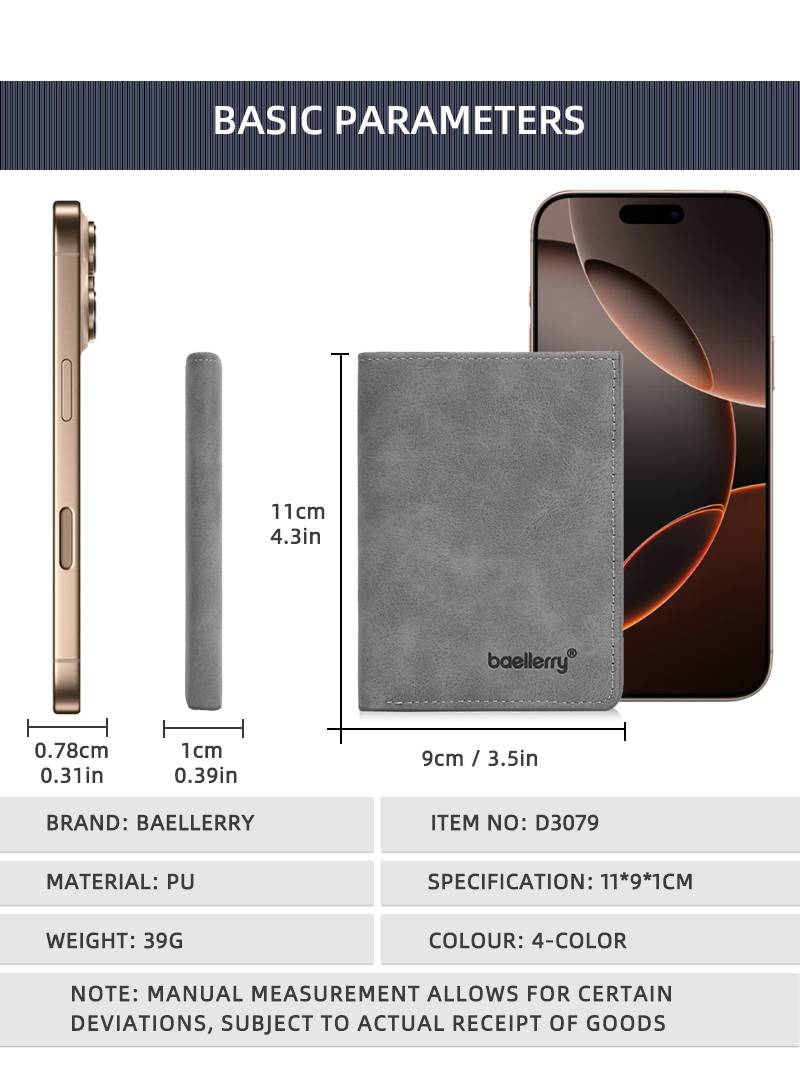 New Anti-magnetism Card Holder, Zero Wallet, Fashionable And Simple Imitation Leather Wallet - Casual Style, Fashionable Accessories_voghion.com