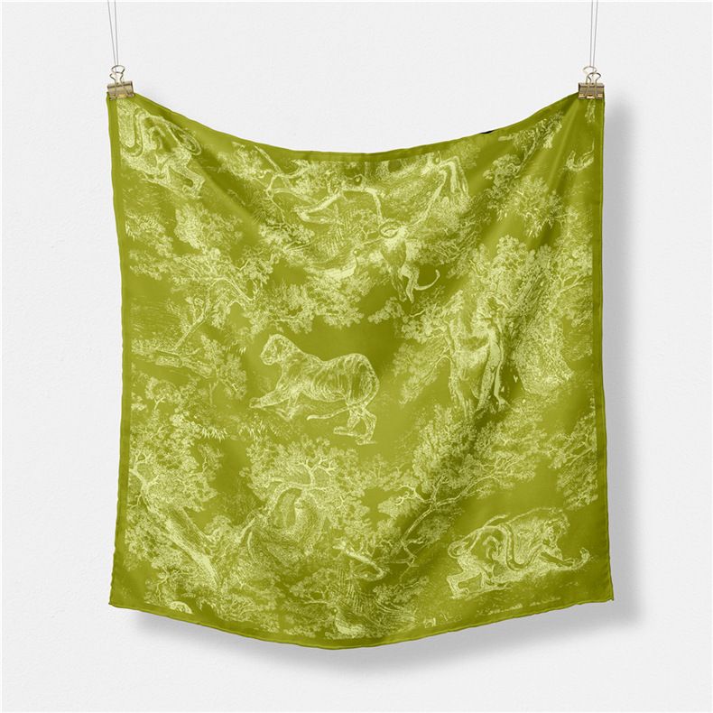 Neue twill frauen zoo kopftuch sommer simulation seide dünne professionelle flugbegleiterin quadrat schal_voghion.com