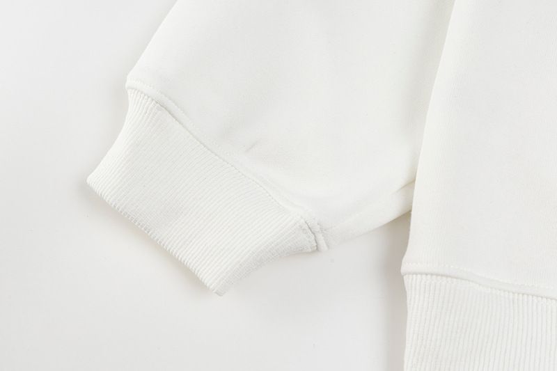Sweat à capuche unisexe style collège chic, motif chiot brodé américain, automne 2025_voghion.com