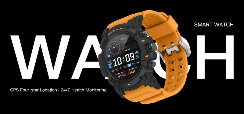 Montre connectée Bluetooth pour homme, avec appels, oxygène sanguin, fréquence cardiaque, surveillance du sommeil et de la santé_voghion.com