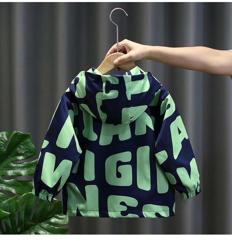 Junge Trenchcoat Herbst Kinder langer Mantel Baby Frühling und Herbst Jacke Top_voghion.com