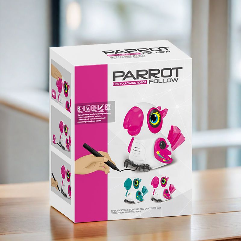 New Biomimetic Parrot For Parent-child Early Education, Underlined Children's Toy_voghion.com