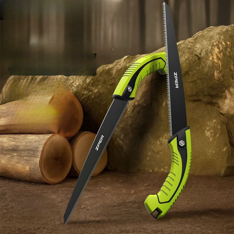 270mm Garden Pruning Saw,Durable Sharp Blade With Ergonomic Handle, Perfect For Tree Trimming And Landscaping Tasks_voghion.com