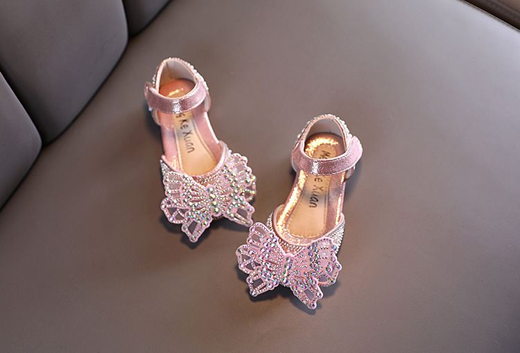 Kleine und große Kinder Tanzschuhe Einzelschuhe Showschuhe Prinzessin Schuhe_voghion.com