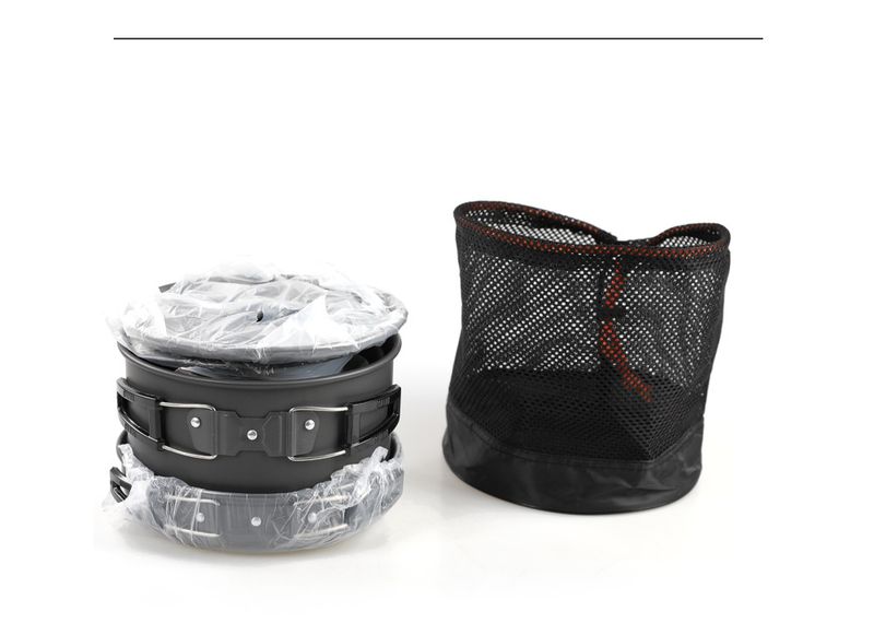 Outdoor Camping Pot Set 4 5 People Plus Teapot Combination DS 508 Pot Set Portable Picnic Pot Teapot Set_voghion.com