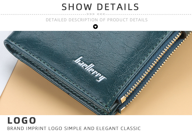 Wallet Women's Long Korean Edition Large Capacity Buckle Zipper Handheld Bag Fashionable Multi Card Wallet_voghion.com