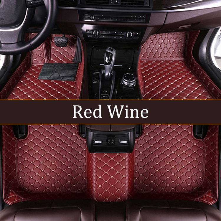 Tappetini per auto adatti per BMW- i3 i8 serie I01 I12 I15 Tappetini per auto in pelle impermeabile_voghion.com