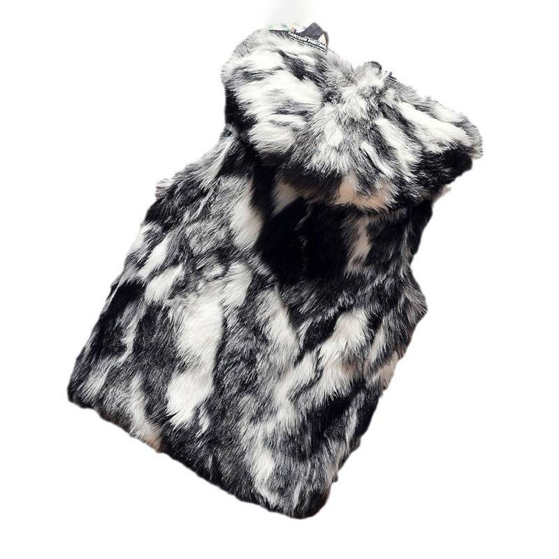 Ανδρικά Ρούχα Mink Coat Γούνινο Παλτό Χειμερινή Μόδα Κοντό Γιλέκο_voghion.com