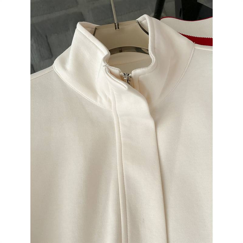 Women's Clothing Street Casual Sports Suit Long Sleeved Zipper Sweatshirt Wide Leg Pants Running Two Piece Suit_voghion.com