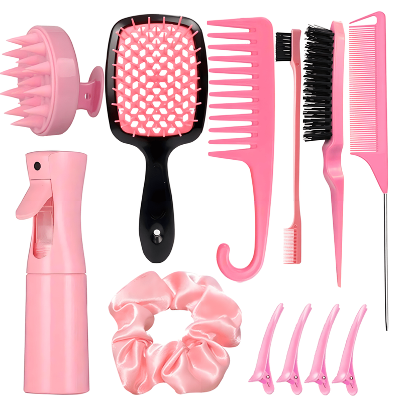 12pcs Hair Styling Combs Set Hair Styling _voghion.com