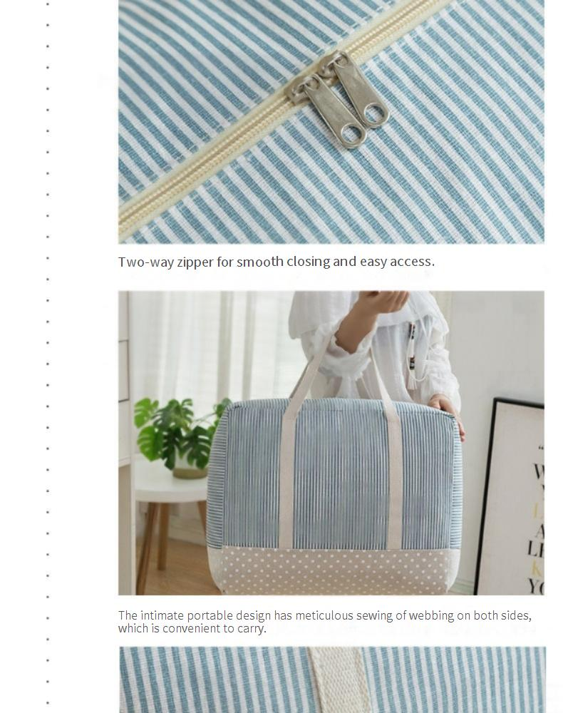 Borsa funzionale per riporre trapunte, vestiti grandi, trapunte, impermeabile, anti-umidità e anti-muffa, borsa per imballaggio bagagli in movimento_voghion.com