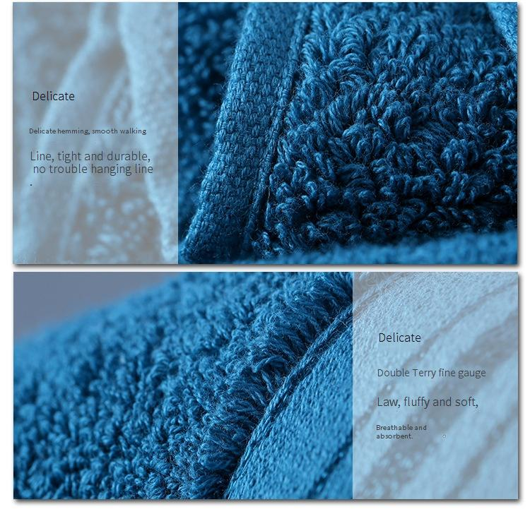 Pure Cotton Towels Cotton Hotel Adult Face Wash Towels Thickened 140g Soft And Absorbent_voghion.com