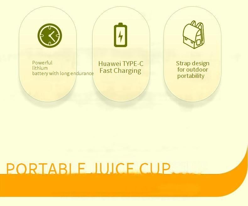 Juicer 12 Blade Stainless Steel Blade Long Life Outdoor Portable Multi Function Juicer Bucket Ton Bucket_voghion.com