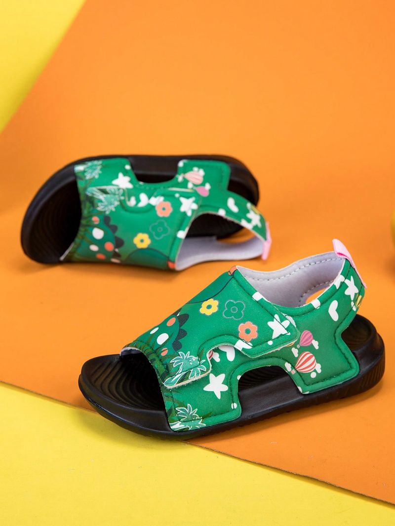 Male Baby Cartoon Comfortable, Fashionable, Casual, Lightweight And Trendy Sandals Suitable For Summer_voghion.com