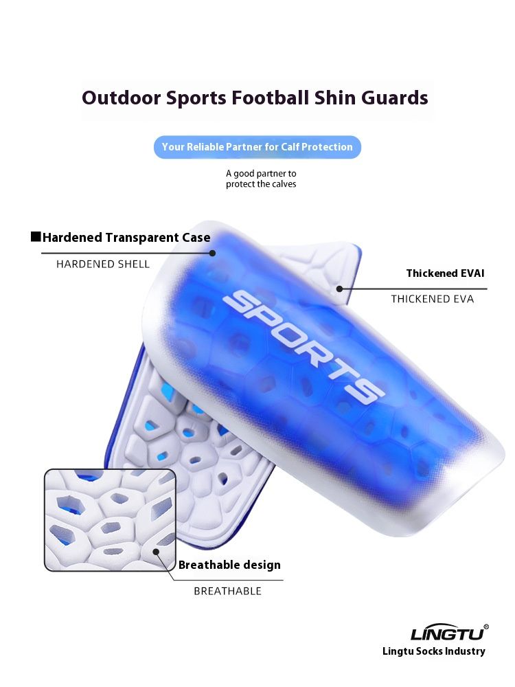 Parastinchi da calcio con manicotti – Protezione regolabile per le gambe per sport e attività all'aperto (taglia M/L, opzioni multicolore)_voghion.com