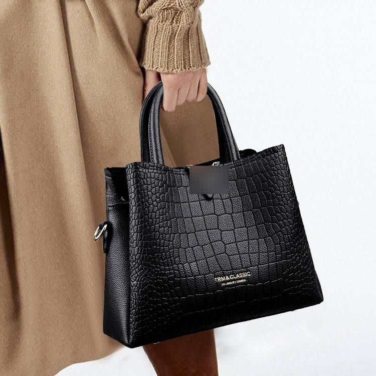 Women S New Style Handheld Simple And Elegant Texture Single Shoulder Diagonal Bag_voghion.com