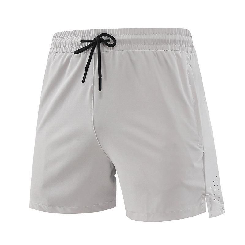 Quick Drying Sports Shorts Men's Breathable Mesh Fitness Pants, Running Marathon Track And Field Three Quarter Pants_voghion.com