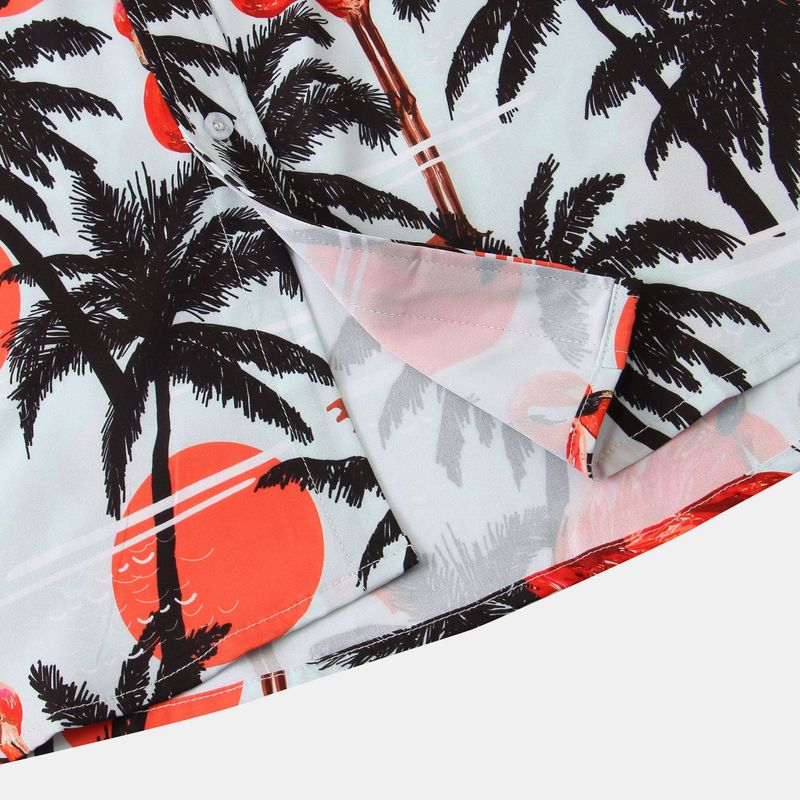 2024 Nuova camicia hawaiana stampata a maniche corte da uomo alla moda sulla spiaggia_voghion.com