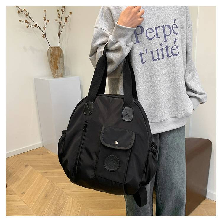 Fashion Advanced One-shoulder Leisure Joker 2025 New Large-capacity Travel Backpack Handbag Simple Tide_voghion.com