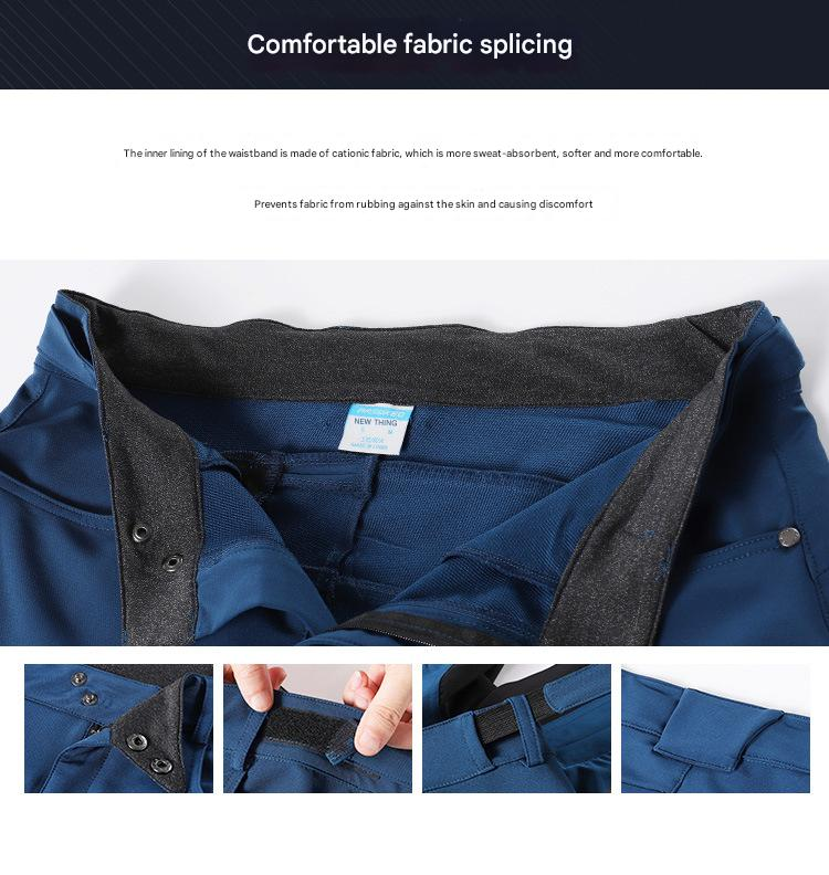 NOKO-ARSUXEO Casual Bergsklättringsshorts Terräng Mountainbike Professionell Cykling Andningsbara Svett Fempunktsshorts_voghion.com