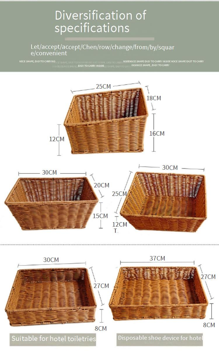 Rustic Woven Metal Basket - Anti-Rust Wire Fruit & Snack Storage Bin (Commercial Grade, Durable, Multi-Purpose For Home & Store Use)_voghion.com