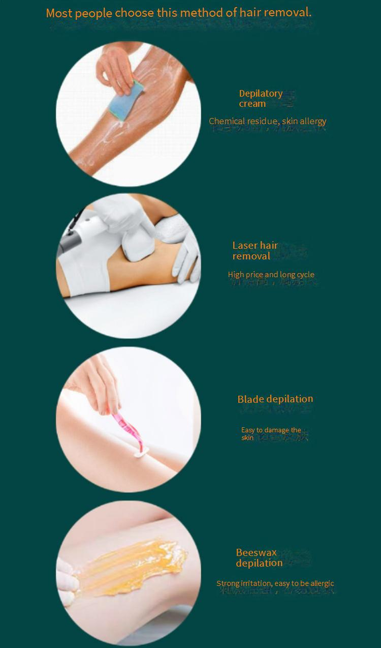 Epilierer, neuer Damenrasierer, Haarentferner, Ganzkörper-Achselhöhle, privater Teil, Haarentfernung, Rasieren, USB-Aufladung_voghion.com