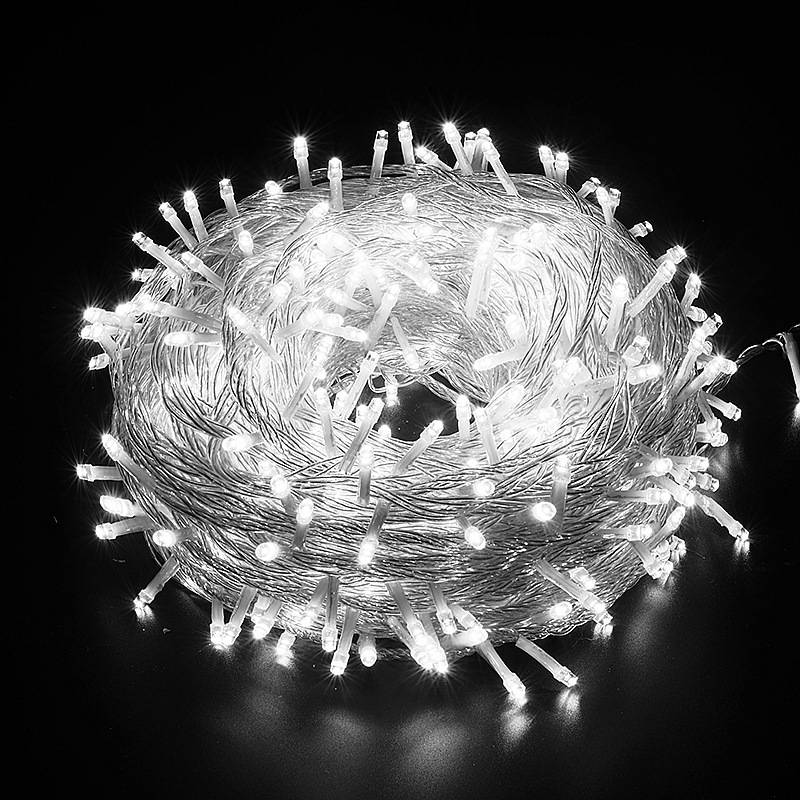 LED String Lights – 10m/20m/30m/50m/100m Waterproof IP44 Fairy Lights For Indoor & Outdoor Decoration (Warm White/Cool White/RGB Shatterproof PVC)_voghion.com