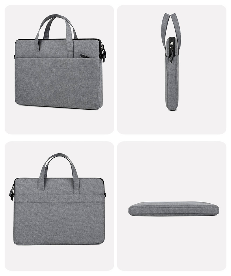 14-inch Portable Laptop Bag For Both Men And Women, Waterproof Conference Briefcase_voghion.com