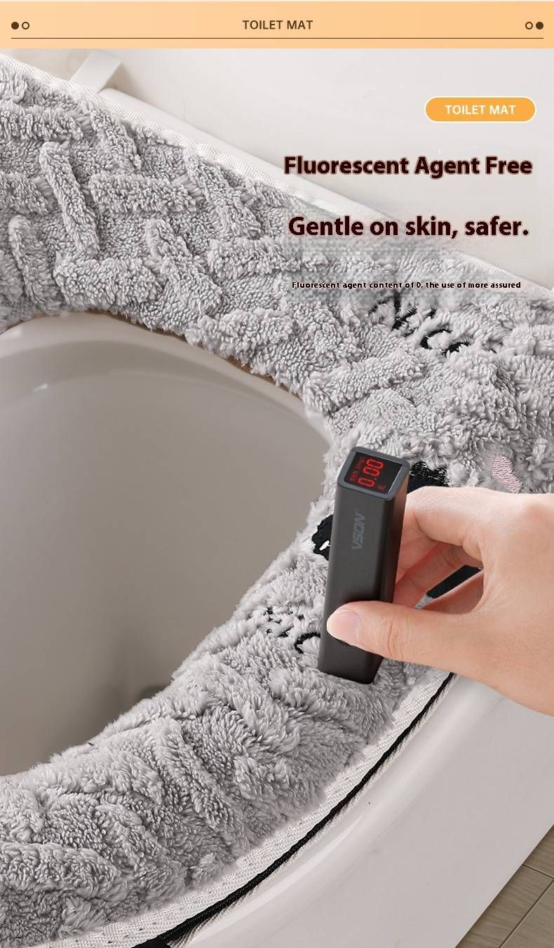 Winter-Toilettensitzbezug – Ultraweiches Fleecekissen mit Reißverschluss (rutschfest, geruchsneutral, 1er-Pack, mehrere Farben)_voghion.com