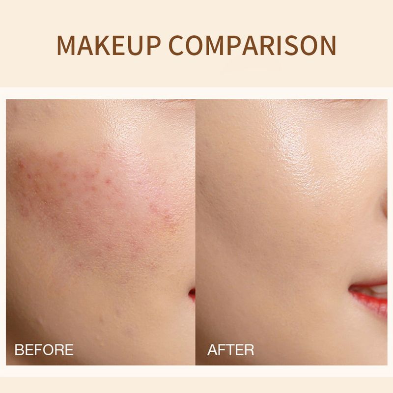 Diese Foundation bietet langanhaltende Deckkraft, die nicht verschmiert. Sie mattiert die Haut und spendet Feuchtigkeit._voghion.com