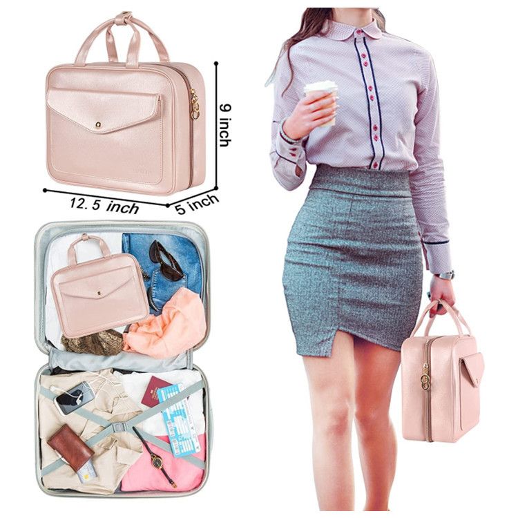 Women's fashion storage bag travel portable cosmetic bag toiletry bag toiletry set storage bag_voghion.com