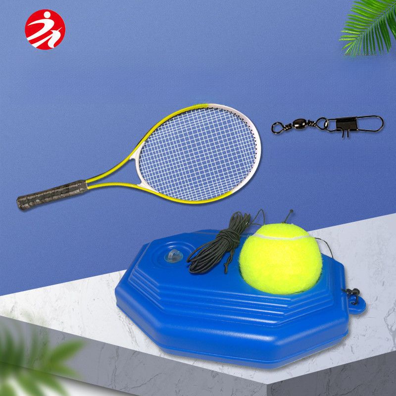 Racchetta da tennis per giocatore singolo, in lega di alluminio, 4 m, in gomma, resistente, ad alta elasticità, base resistente all'usura, per adulti e bambini_voghion.com