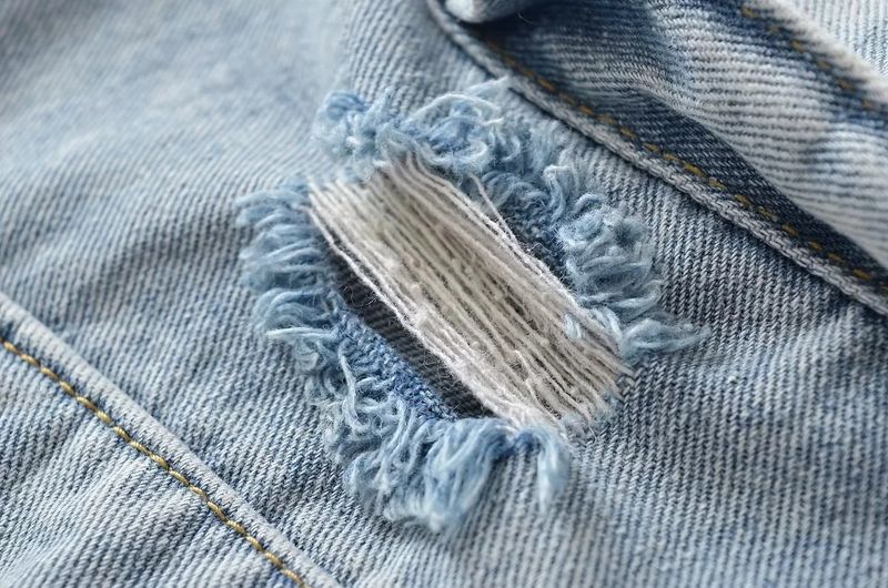 Sieviešu apģērbs Street Style Multi Pocket Džinsi Jaunas rudens raibs bikses Modes Street Shot Straight ikdienas bikses_voghion.com