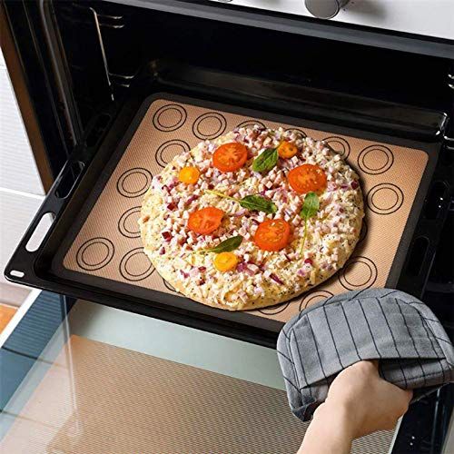 Macaron Baking Mat Silicone Non-Stick Pad Sheet Baking pastry tools Rolling Dough Cake Cookie Mat_voghion.com