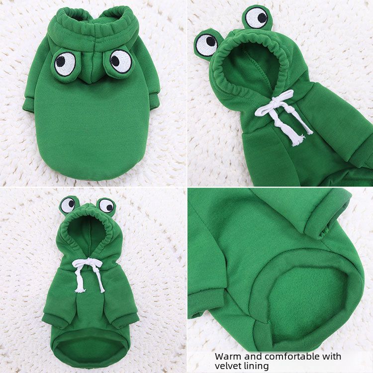 Trasformazione della frutta cane gatto cane di piccola e media taglia autunno e inverno gilet pile abbigliamento forniture pet Teddy metodo secchio produttori_voghion.com