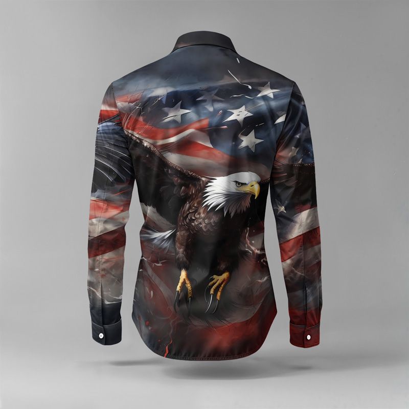 2025 Spring/Summer Printed Simple Two Piece Set For Men, Lightweight Party, Long Sleeve Suit, Fashionable Design, Breathable Fab_voghion.com