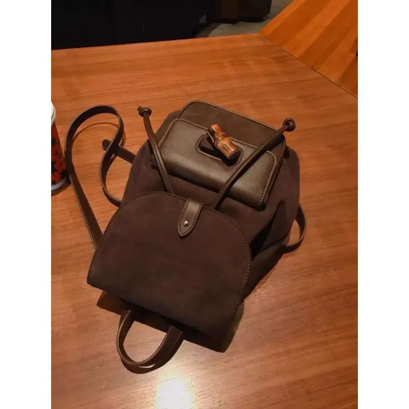 Zaino piccolo da viaggio per studenti, autunno inverno, borsa a tracolla singola opaca, borsa tote alla moda_voghion.com