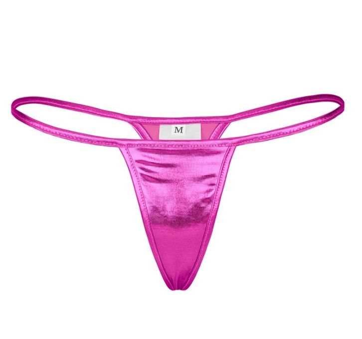 Intimo intimo sexy Pamas in pelle verniciata trasparente a forma di T, mini costume da bagno da donna con schiena a T_voghion.com