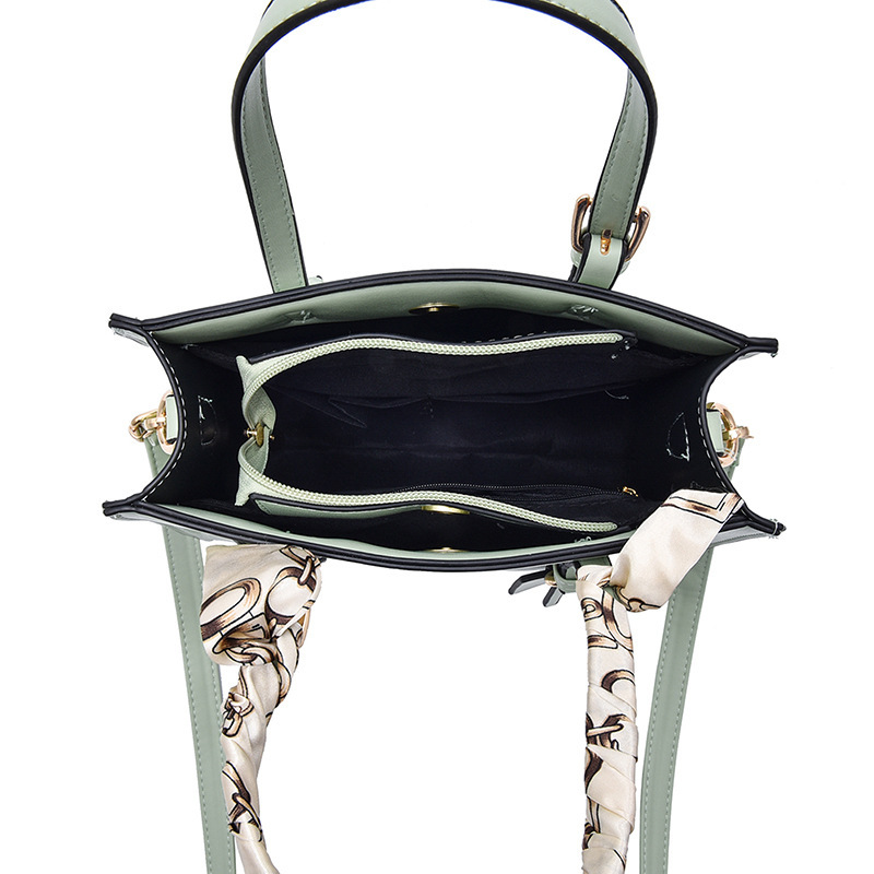 Nuova borsa quadrata piccola semplice con tracolla a spalla singola da donna alla moda coreana 2024_voghion.com